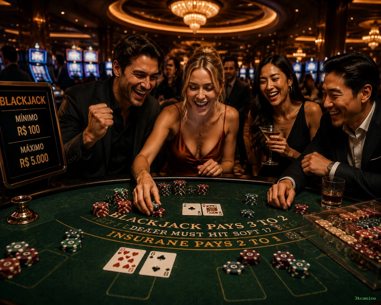 Plataforma completa da 3kcasino com todos os jogos